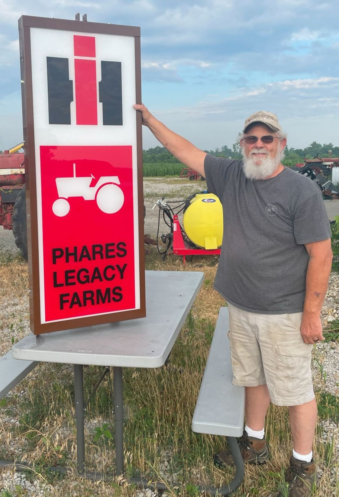 24” x 60” IH Single Sided Sign - Image 9