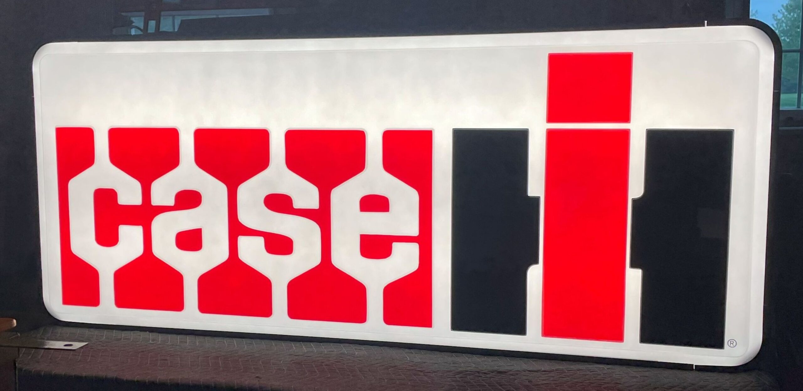 30” x 72” Embossed CASE-IH Sign - Image 14