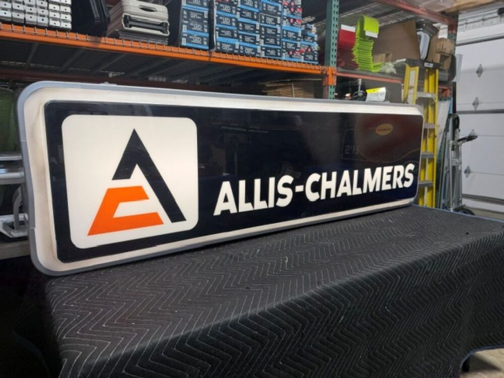 72" x 21" Allis-Chalmers Sign - Image 16