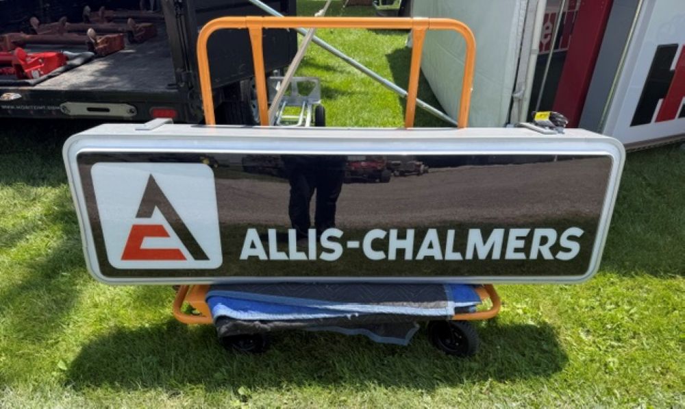 72" x 21" Allis-Chalmers Sign - Image 12