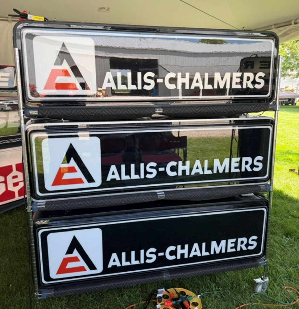 72" x 21" Allis-Chalmers Sign - Image 2